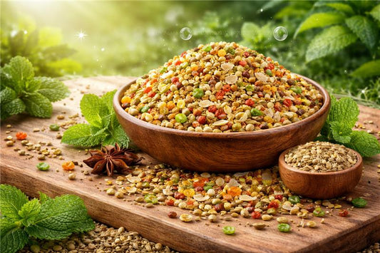 Roasted Dilkush Mukhwas: Nutrally's Delightful Crunch for Freshness and Digestion