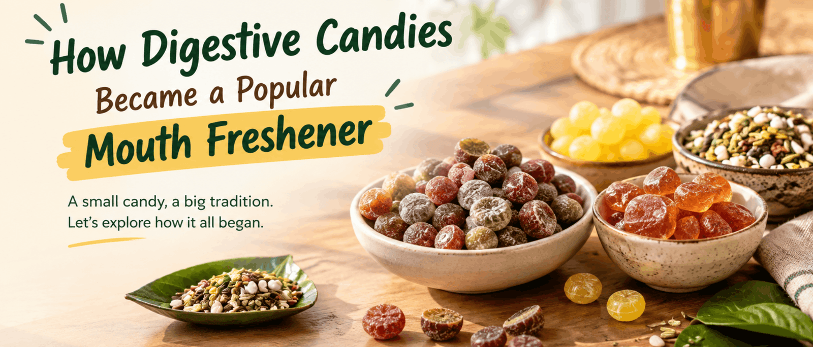 How Digestive Candies Became a Popular Mouth Freshener?