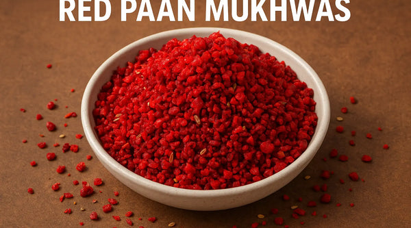 Buy Premium Red Paan Mukhwas Online from Nutrally