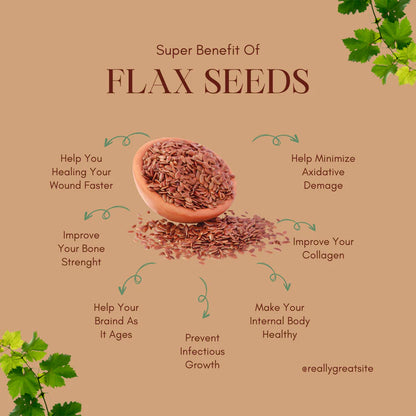 Nutrally Rosted Flax Seeds