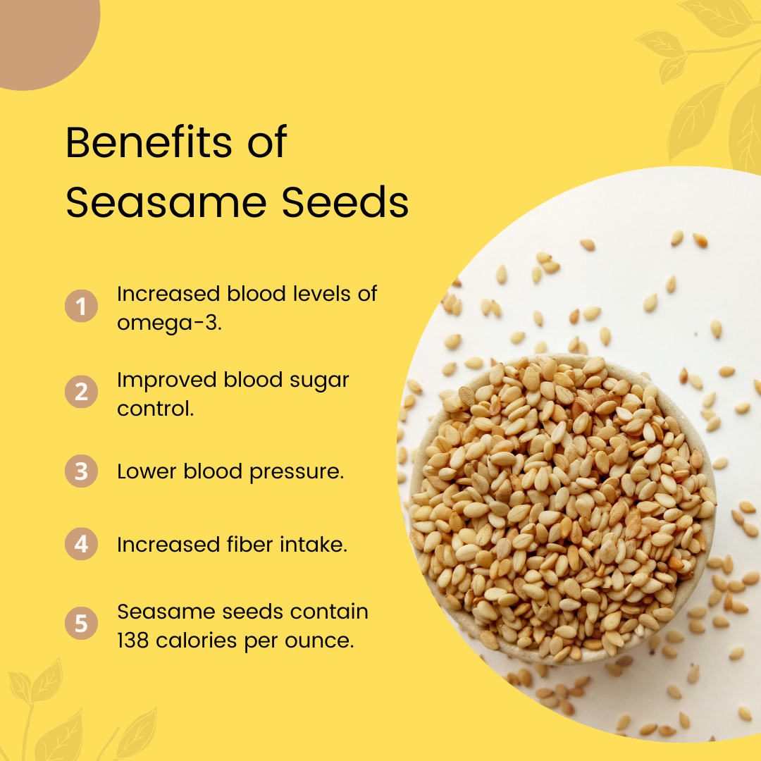 Nutrally Organic White Sesame Seeds - Safed Tal for Weight Management High In Nutrient, Dietary Fiber, Superfoods Til Seeds for Eating Fresh and Natural - 80 Grams