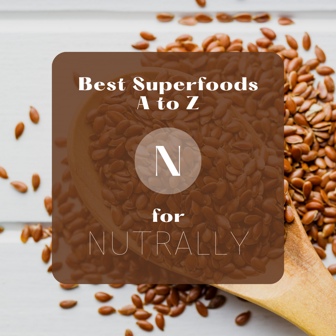 Nutrally Raw Flax Seeds 120g - Alsi Seeds | Flax Seeds for Hair Growth | Raw Seeds for Eating | Source of Iron & Dietary Fibre | Rich in Protein