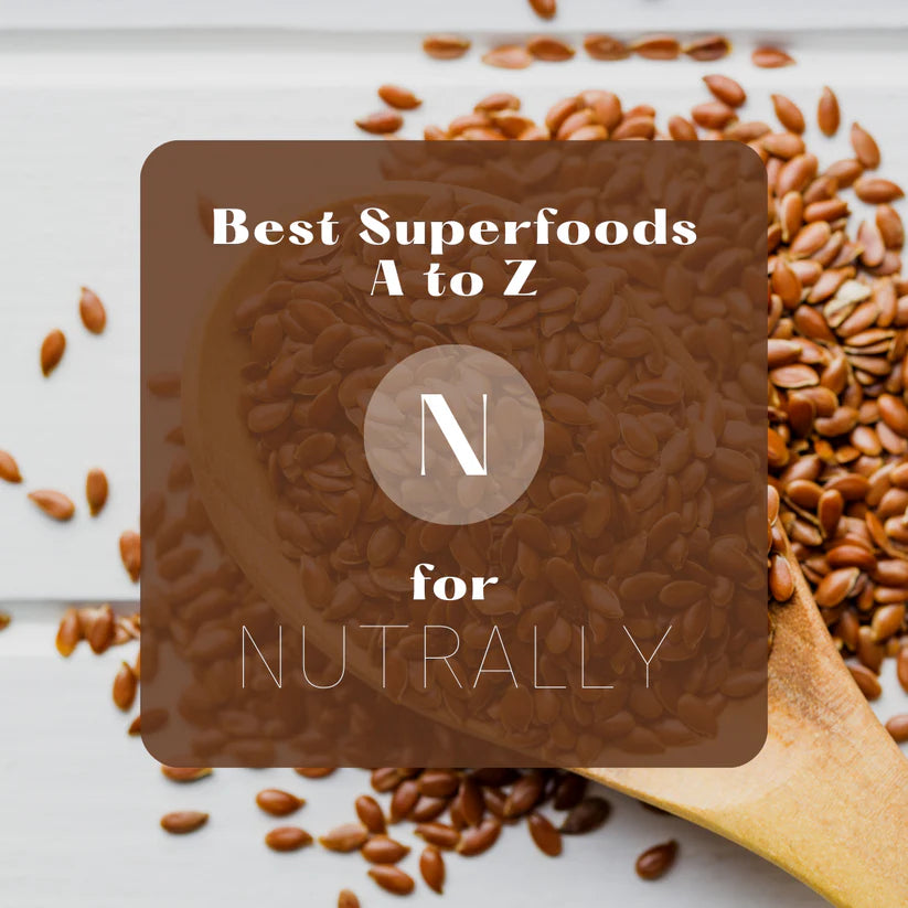 Nutrally Rosted Flax Seeds