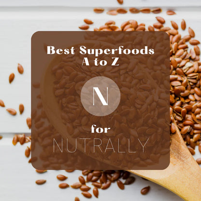 Nutrally Rosted Flax Seeds