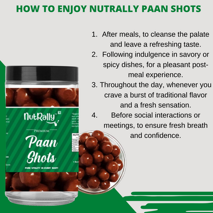 Nutrally Paan Shots - Refreshing Paan Digestive Treat