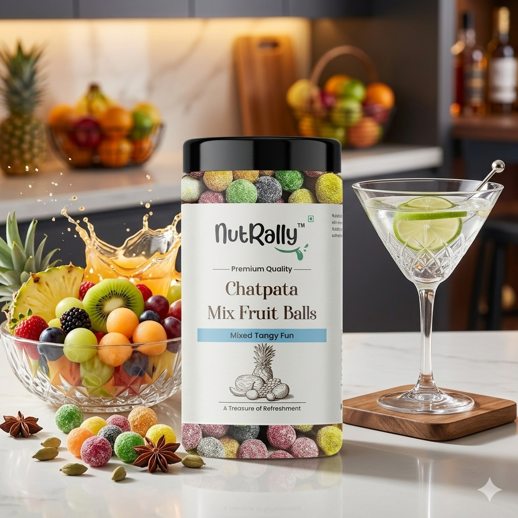 Chatpata Mix Fruits Balls - 270 Gm
