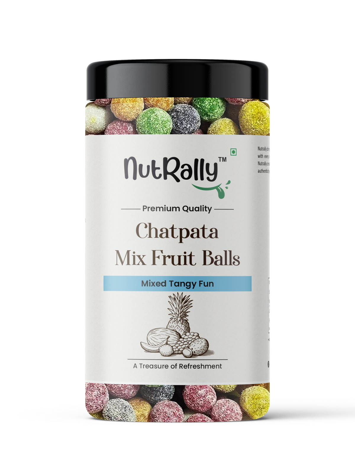 Chatpata Mix Fruits Balls - 270 Gm
