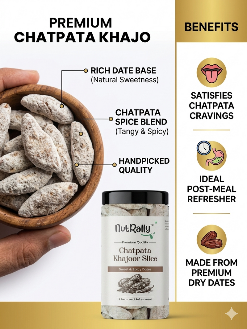 Chatpata Khajoor Slice - 250 Gm