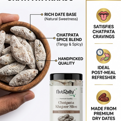 Chatpata Khajoor Slice - 250 Gm