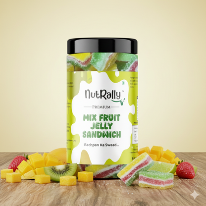 Mix Fruit Jelly Sandvich
