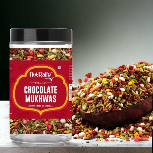 Nutrally Choclate Mukhwas Made with Mix Saunf and Choclate Flavour I Best to eat after your every meal for and freshing