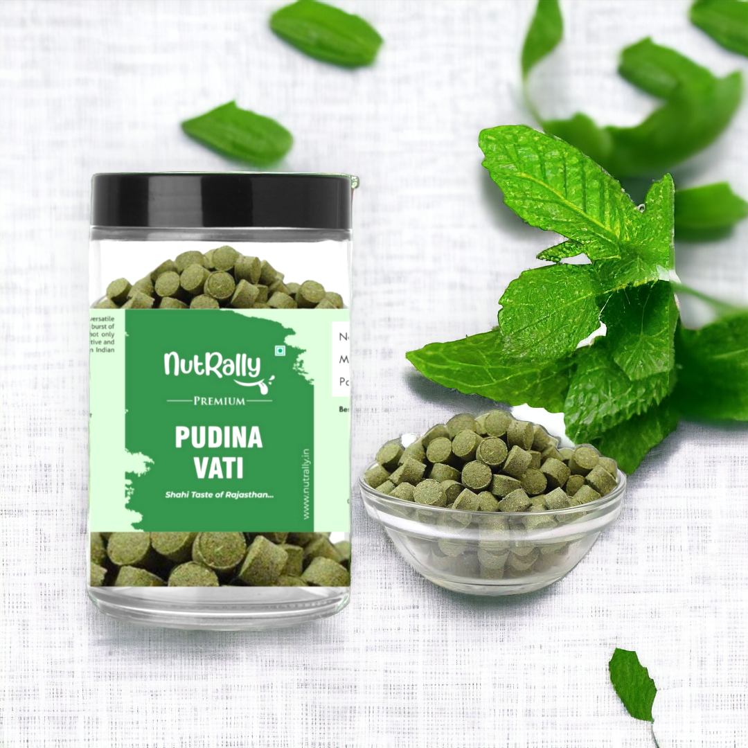 Nutrally Pudina Vatti - Refreshing Mint Digestive Delight