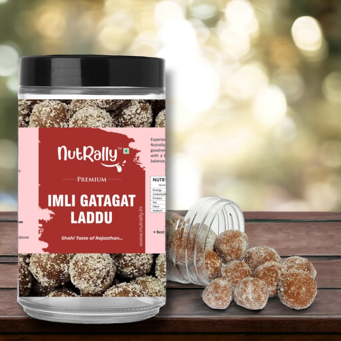 Nutrally Imly Gatagat Ladoo - Tangy Tamarind Treat