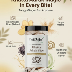 Khatta Adrak Slice - 140 Gm