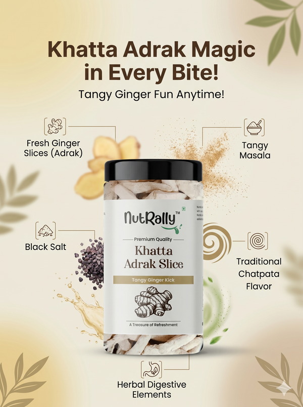 Khatta Adrak Slice - 140 Gm