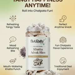 Khatta Adrak Slice - 140 Gm