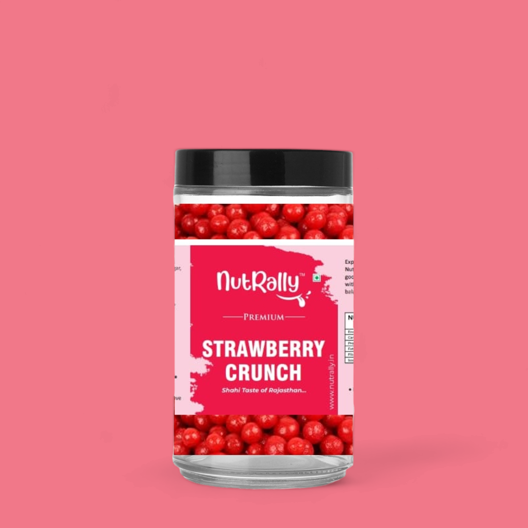 Nutrally Strawberry Crunch - Fruity Digestive Delight