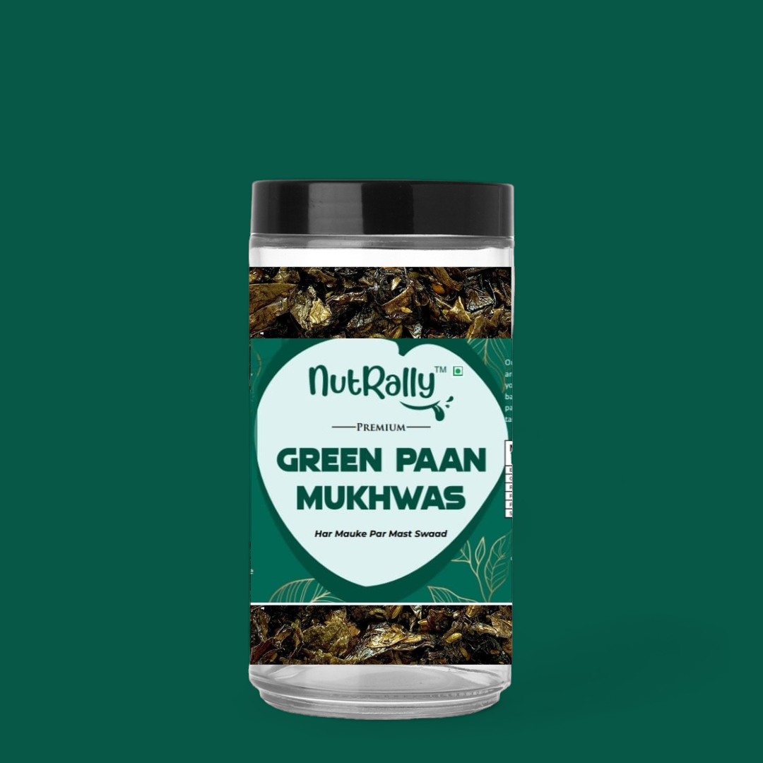 Nutrally Green Paan Mukhwas - Fresh Paan Leaf Delight